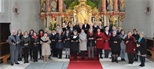 Cäcilien 2016 Der Chor der Pfarrkirche unter der Leitung von Karl H. Vater